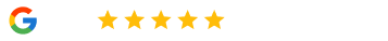 About Us 38 Google reviews graphic with five gold stars