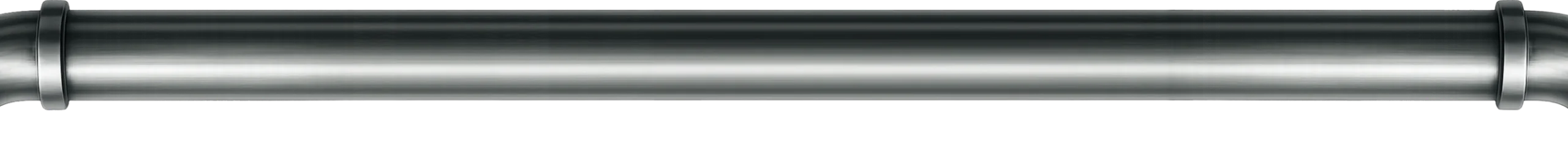 About Us 37 Straight steel pipe graphic for Bridge Plumbing & HVAC website background element.